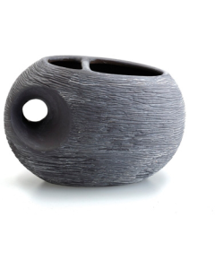 Ποτηροθήκη Κεραμικό Μαύρο Bronze Art Επικαθήμενα DG01-05-03B