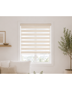 Double Ρόλερ Ρυθμιζόμενης Σκίασης 80x230cm Μπεζ MRShome  DRD-BG080230