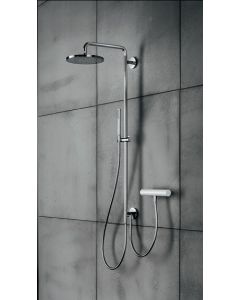 ΚΟΛΩΝΑ 120εκ. ΜΕ ΣΤΡΟΓΓ.ΚΕΦΑΛΗ Φ20 εκ. & ΤΗΛΕΦ. CHROME E170006-100