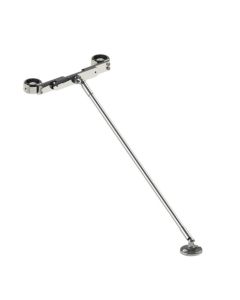 Horus Ascott Classic Collection - T Connection for Stand Pipes - Chrome 00.495-CH