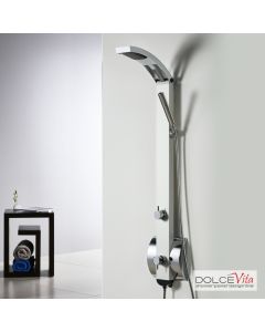 Στήλη Ντουζ IDEA με μίκτη alu satin IDEA-100