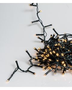 1000Led Φωτάκια Με Πρόγραμμα Και Μετασχηματιστή ,Πράσινο Καλώδιο/Θερμό Λαμπάκι , (3cm Απόσταση) 30 Μέτρα , (Kelvin 2.500 - 3.000) Lianos 80108