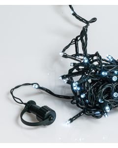 400Led Λαμπάκια Με Επέκταση Και Μετασχηματιστή ip44,Πράσινο Καλώδιο/Λευκό Λαμπάκι ,(9cm Απόσταση) 39 Μέτρα (Kelvin: 6.000 - 10.000) Lianos 80141