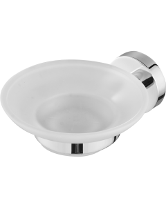 Σαπουνοθήκη Γυαλί Χρώμιο Bronze Art Fairmont MH08-10-10