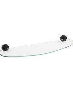 Εταζέρα Γυαλί Μαύρο Bronze Art Fairmont MH08-70-MM