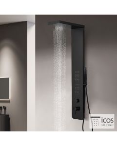 ΣΤΗΛΗ ΝΤΟΥΖ OPRA ICOS ΥΨΟΣ 130 εκ. BLACK MATT OPRA-400