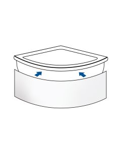 ΠΟΔΙΑ 120x51h MODENA SIRENE PC120/51