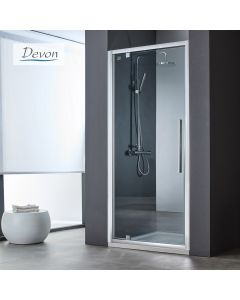 PIVOT 90  (87-91εκ) DEVON FLOW CLEAN-GLASS CHROME PF90C-100