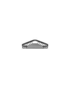 Sanco Shower Baskets Σπογγοθήκη Γωνιακή Ανθρακί ανάγλυφο 00006-Μ118