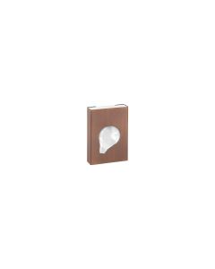 Sanco Tissue Dispensers Θήκη για σακουλάκια υγιεινής (AISI 304) Χάλκινο ματ 00098-Μ26