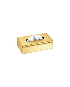 Sanco Tissue Dispensers Tissue Box Free standing | Wall mounted (AISI 304) PVD χρυσό ορείχαλκο βουρτσιστό 00102-PVD-02BR