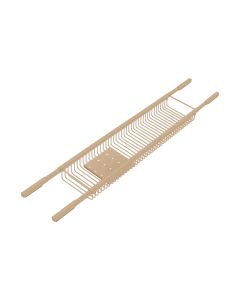Sanco Shower Baskets Σπογγοθήκη Μπανιέρας Ρυθμιζόμενη Τετράγωνη Μόκα ματ 00151-M103