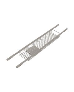 Sanco Shower Baskets Σπογγοθήκη Μπανιέρας Ρυθμιζόμενη Τετράγωνη Γκρι τσιμέντου ματ 00151-M104