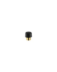 Sanco Bath Robe Hook & Door Stop Επιδαπέδιο Στοπ πόρτας PVD χρυσό ορείχαλκο γυαλιστερό 00252-PVD-02PL