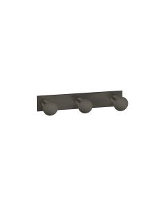 Sanco Bath Robe Hook & Door Stop Τριπλό Άγκιστρο Σκούρο μπρονζέ ματ 00683-DM25