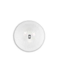 Φωτιστικό Οροφής SHELL PL3 Διάφανο Ideal Lux 008608