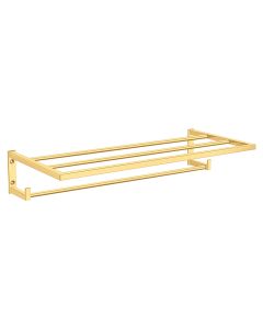 Sanco Towel racks Ραφιέρα Πετσετών PVD χρυσό ορείχαλκο βουρτσιστό 00918-PVD-02BR
