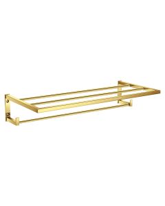 Sanco Towel racks Ραφιέρα Πετσετών PVD χρυσό ορείχαλκο γυαλιστερό 00918-PVD-02PL