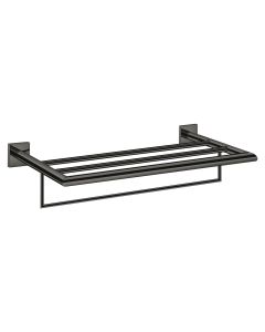 Sanco Towel racks Ραφιέρα Πετσετών PVD gun metal γυαλιστερό 00961-PVD-05PL