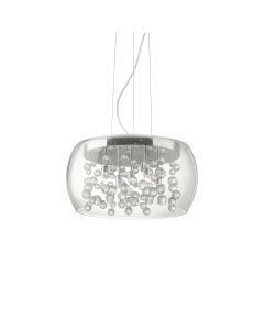 Κρεμαστό Φωτιστικό AUDI-80 SP5 Διάφανο Ideal Lux 031743