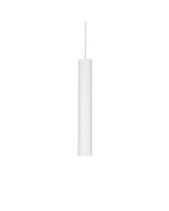 Κρεμαστό Φωτιστικό LOOK SP1 ROUND D60 H400 Λευκό Ideal Lux 104935