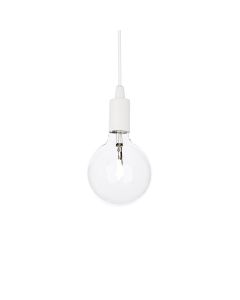 Κρεμαστό Φωτιστικό EDISON SP1 Λευκό Ideal Lux 113302