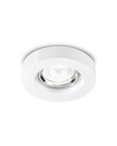 Χωνευτό Φωτιστικό BLUES FI ROUND Λευκό Ideal Lux 113999