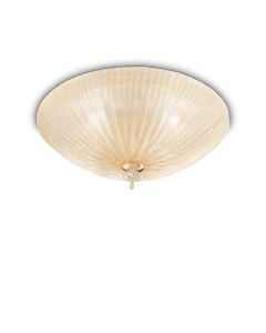Φωτιστικό Οροφής SHELL PL6 AMBRA Ideal Lux 140193