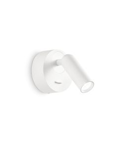 Απλίκα BEAN AP ROUND Λευκό Ideal Lux 260600
