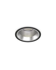 Χωνευτό Φωτιστικό OFF FI 15W 4000K Μαύρο Ideal Lux 266565