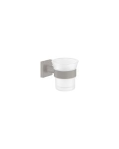 Sanco Iconic Glass Holder Γκρι τσιμέντου ματ 26701-M104