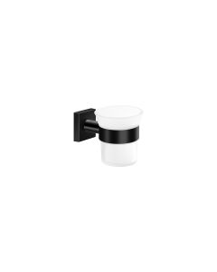 Sanco Iconic Glass Holder Μαύρο ματ 26701-Μ116