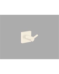 Sanco Iconic Double Bath Robe Hook Μπεζ ματ 26748-Μ102