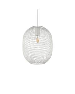Κρεμαστό Φωτιστικό NET SP1 D24 Λευκό Ideal Lux 317274