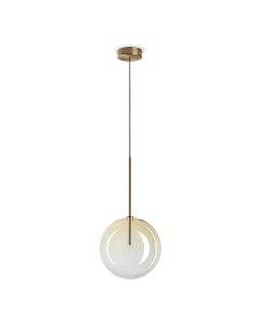 Κρεμαστό Φωτιστικό EQUINOXE SP1 D25 AMBRA SFUMATO Ideal Lux 326368