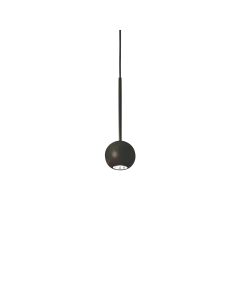 Κρεμαστό Φωτιστικό ARCHIMEDE SP SFERA Μαύρο Ideal Lux 328355
