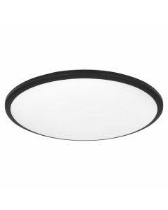 ΠΛΑΦΟΝΙΕΡΑ ΟΡΟΦΗΣ LED 36W 4000Κ ΜΑΥΡΗ ΣΤΡΟΓΓΥΛΗ ΣΤΕΓΑΝΗ Spotlight 3322