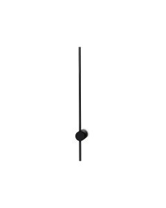 Απλίκα ESSENCE AP ROUND D075 LUCE IND. Μαύρο 4000K Ideal Lux 341002