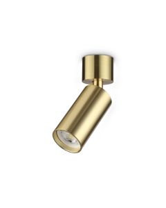 Απλίκα DYNAMITE AP1 MINI ROUND Ορείχαλκος Ideal Lux 347653