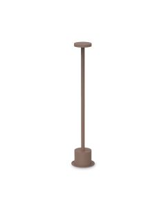 Φωτιστικό Δαπέδου TOFFEE PT D080 H050 Καφέ Ideal Lux 347783