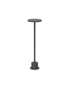 Φωτιστικό Δαπέδου TOFFEE PT D160 H050 Μαύρο Ideal Lux 347851