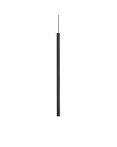 Κρεμαστό Φωτιστικό LOOK LED SP1 ROUND D16 H400 ON-OFF Μαύρο 3000K Ideal Lux 351636