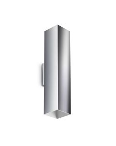 Απλίκα LOOK AP2 SQUARE D60 H300 Χρώμιο Ideal Lux 353944