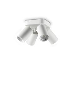 Φωτιστικό Οροφής DYNAMITE PL4 ROUND Λευκό Ideal Lux 367439