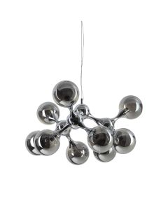 Κρεμαστό Φωτιστικό NODI SP9 Χρώμιο Ideal Lux 370002