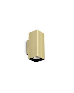 Απλίκα LOOK AP2 SQUARE D60 H150 Ορείχαλκος Ideal Lux 370293