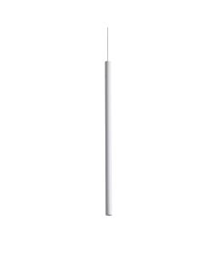 Κρεμαστό Φωτιστικό LOOK LED SP1 ROUND D16 H400 ON-OFF Λευκό 3000K Ideal Lux 371030