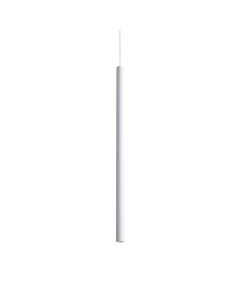 Κρεμαστό Φωτιστικό LOOK LED SP1 ROUND D30 H700 ON-OFF Λευκό 3000K Ideal Lux 371115