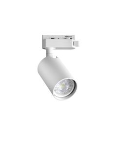 Προβολέας DYNAMITE TR 1-PHASE ROUND Λευκό Ideal Lux 371443