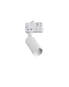 Προβολέας DYNAMITE TR 3-PHASE MINI ROUND Λευκό Ideal Lux 371450